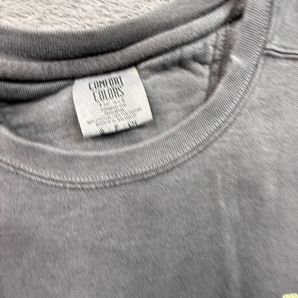 Figma Design 2025 Config Sweatshirt Mens S Fleece Pullover Crew Neck Stone Gray
